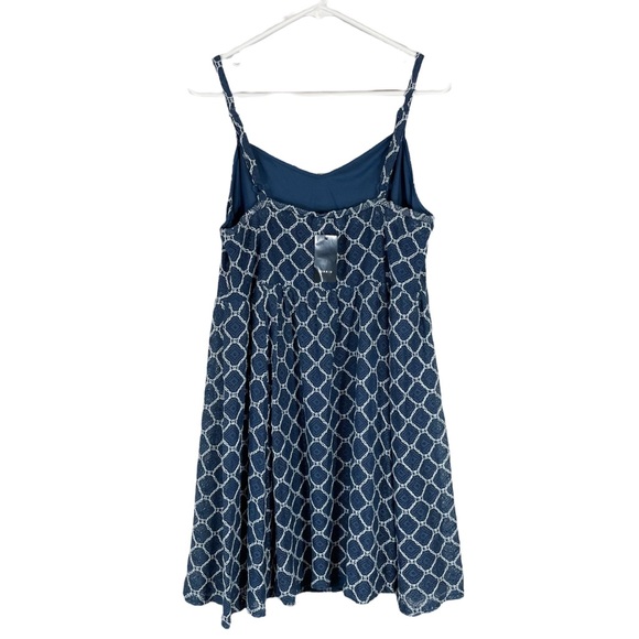 TORRID sleeveless sundress w lacy overlay, adjustable straps | Torrid Si… - Picture 2 of 7